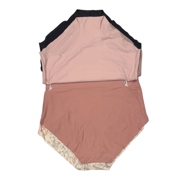 LAURA ASHLEY 5 Pack Super Soft Stretch Comfy No Show Panties Floral NWT Medium - Picture 10 of 14